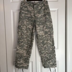 Military Grade Cotton Nylon Blend Camo Cargo Pants Women's 30" Waist 28" Inseam